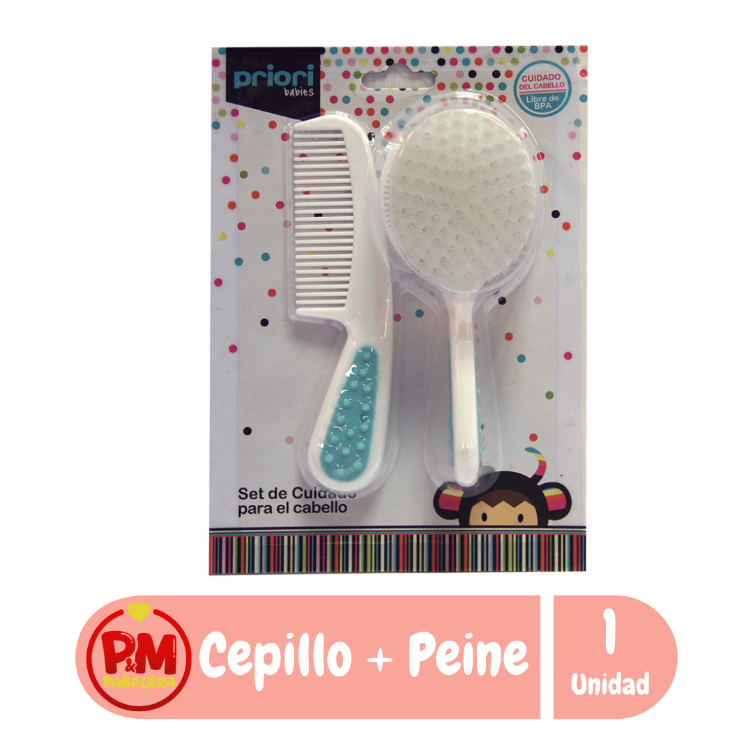 Priori Cepillo mas Peine para bebé