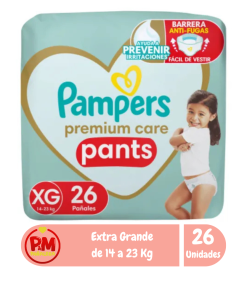 Pampers Premium Care Pants XG x26