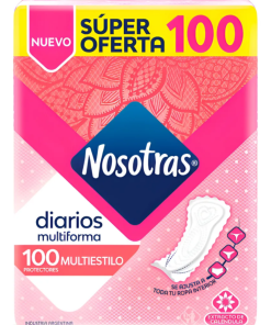 NOSOTRAS Protectores Diarios
Multiestilo x100