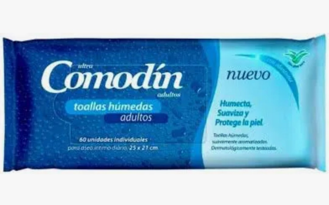 Comodin Toallitas Húmedas Adultos x60 u.