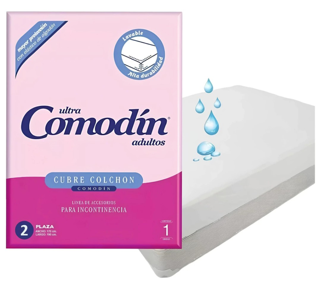 Comodin Cubre Colchón PVC 2 Plazas
Ancho: 180cm
Largo: 240cm