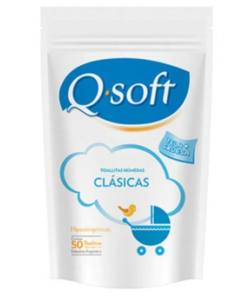 Q-SOFT Toallitas Húmedas
Doy Pack Clásicas x50 unid.