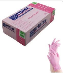 Printex Guantes Nitrilo Rosa
Perlado x100 unid. Talle L