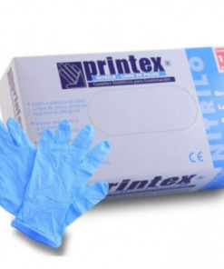 Printex Guantes Nitrilo Azul talle L x100 unid.