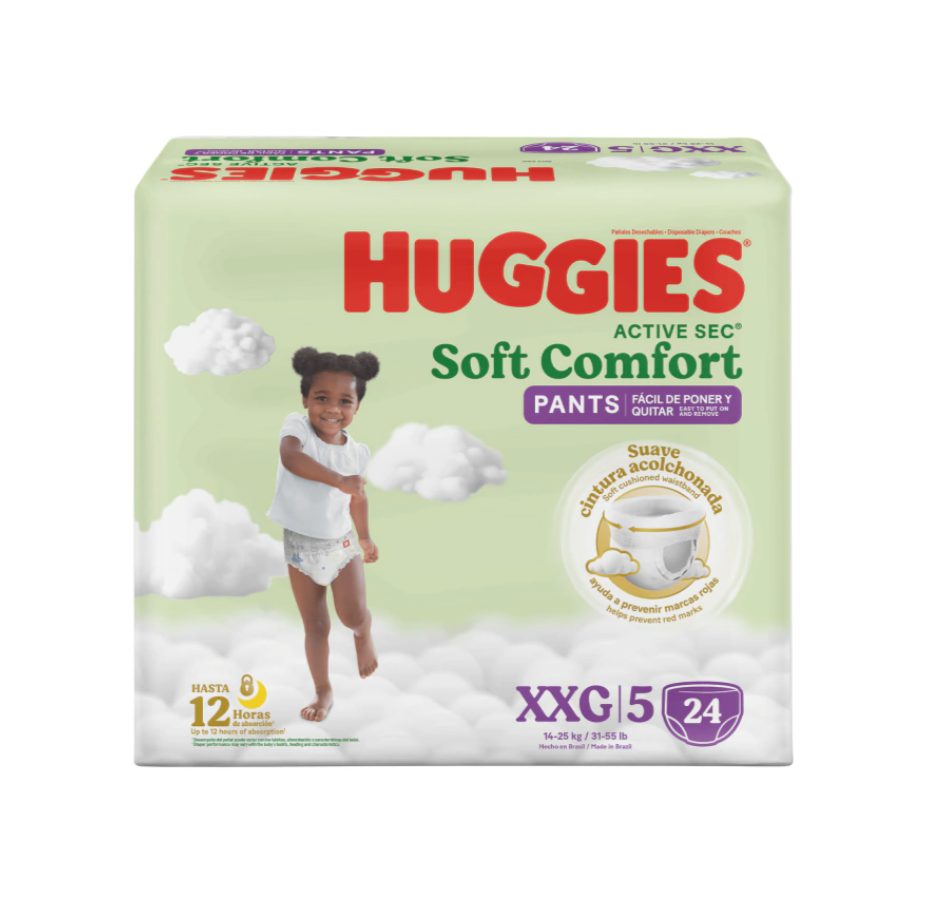 Huggies Pants Soft Confort XXG
X24 unid.