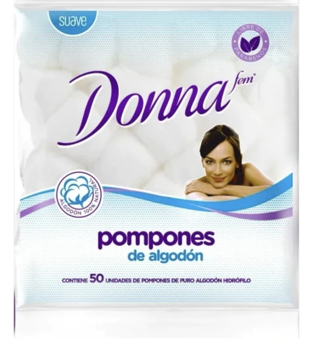 Donna Pompones de Algodón
X50 unid.