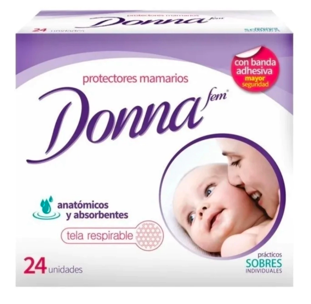 Donna Protectores Mamarios
X24 unid.