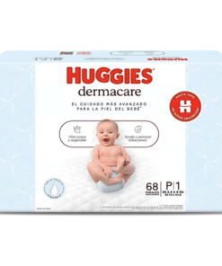 Huggies Dermacare talle P
x68 unid.