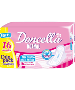 Doncella Toalla Normal c/alas sin Deo x16 unid.