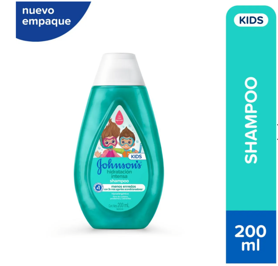 Johnson's Baby Shampoo Hidratacion
Intensa 200 ml.