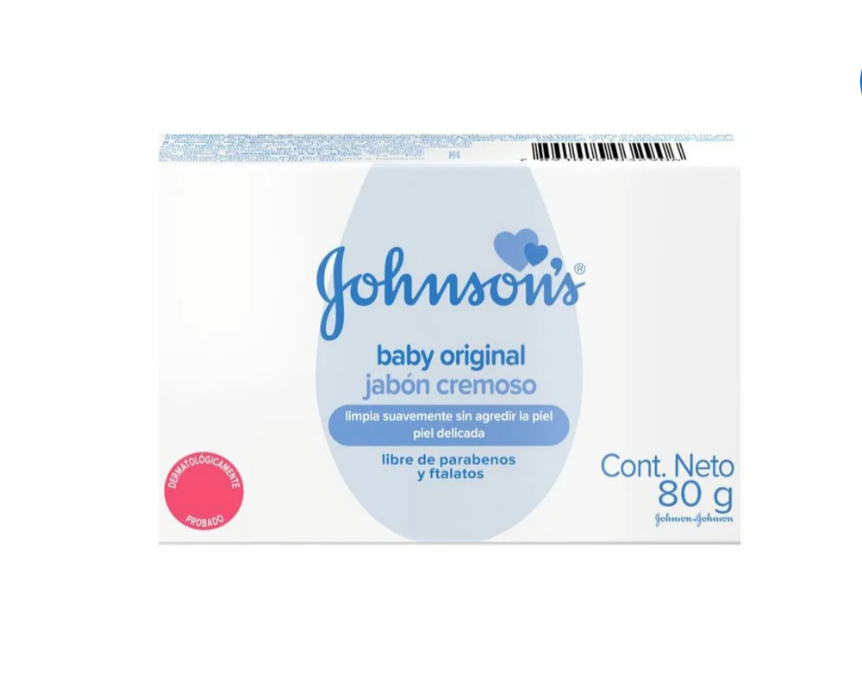 Johnson's Baby Jabón Cremoso
X80 gr.