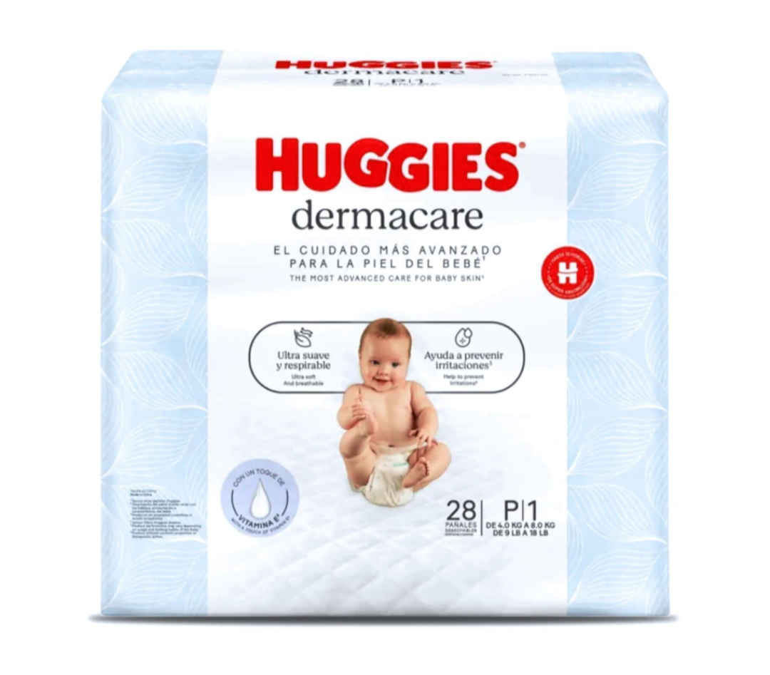 Huggies Dermacare P x28 unid