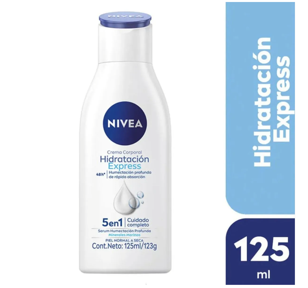 Nívea Crema Hidratacion Express
5en1  125ml.