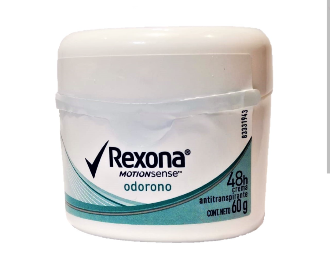 Rexona Odorono crema antitranspirante. 60gr.